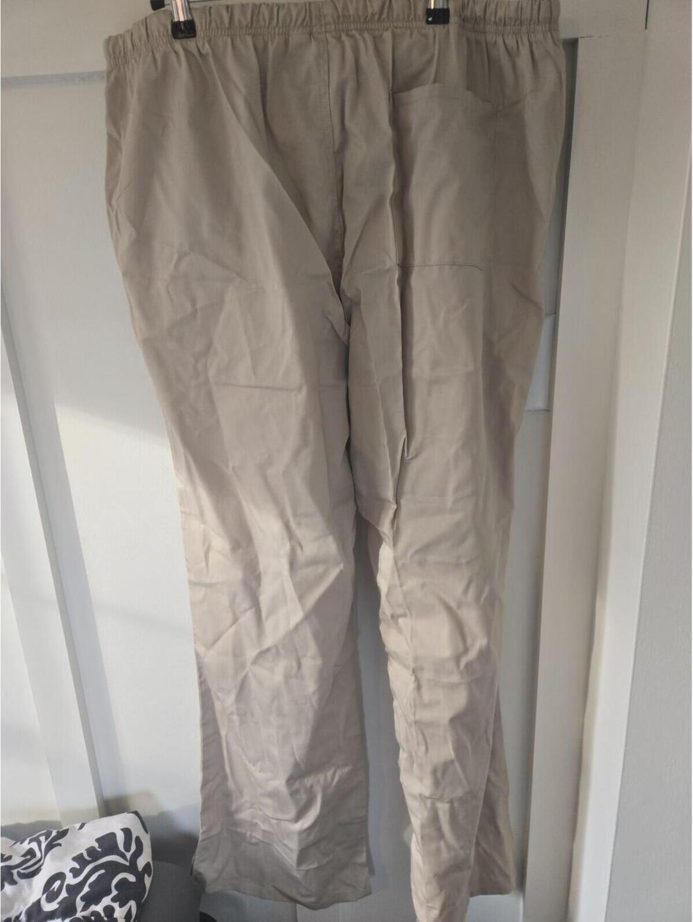 New Cherokee Uniforms Khaki Scrub Pants Modern Classic Tall XL - Picture 3 of 5